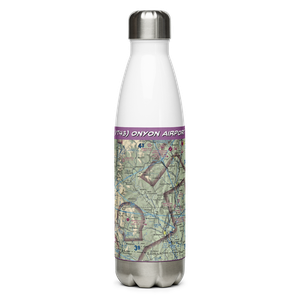 Onyon Airport (VT43) VFR Sectional Water Bottle
