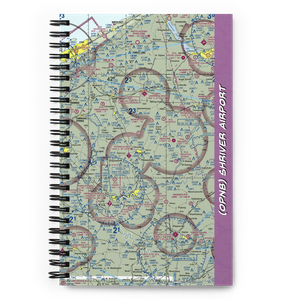 Shriver Airport (0PN8) VFR Sectional Notebook