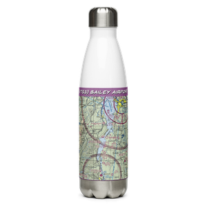 Bailey Airport (VT53) VFR Sectional Water Bottle