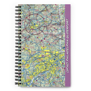 Philadelphia Gliderport (3PA2) VFR Sectional Notebook