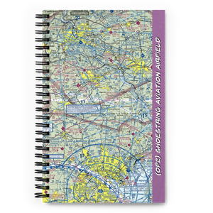 Shoestring Aviation Airfield (0P2) VFR Sectional Notebook