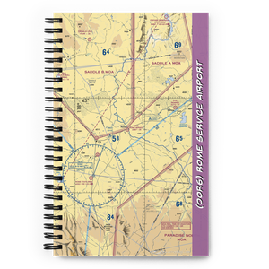 Rome Service Airport (0OR6) VFR Sectional Notebook