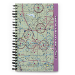 Mckinley Ranch Airport (0OK3) VFR Sectional Notebook