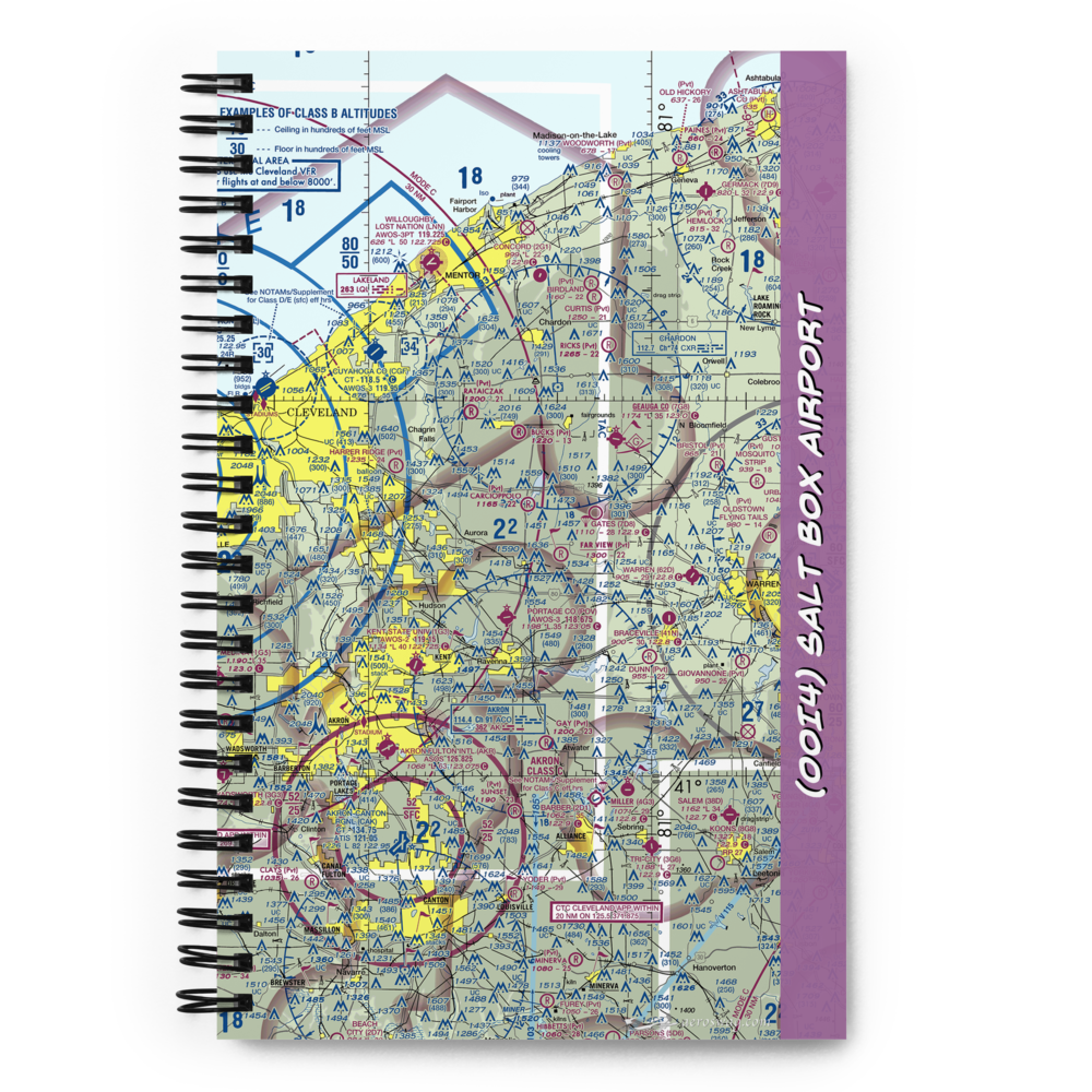 Salt Box Airport (0OI4) VFR Sectional Notebook 