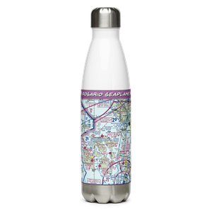 Rosario Seaplane Base (W49) VFR Sectional Water Bottle