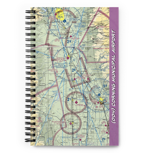 Corning Municipal Airport (0O4) VFR Sectional Notebook