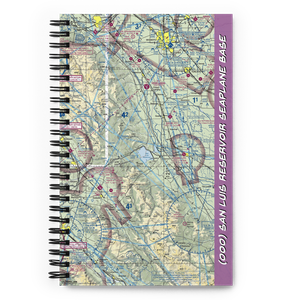 San Luis Reservoir Seaplane Base (0O0) VFR Sectional Notebook