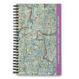 Rocky Reef Farm Airport (0NK8) VFR Sectional Notebook