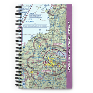Spring Brook Airport (0NK1) VFR Sectional Notebook
