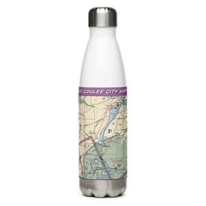 Coulee City Airport (WA15) VFR Sectional Water Bottle