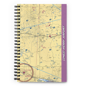 Merry Airport (0NE2) VFR Sectional Notebook
