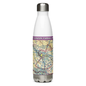 Chinook Farms Airport (WA37) VFR Sectional Water Bottle