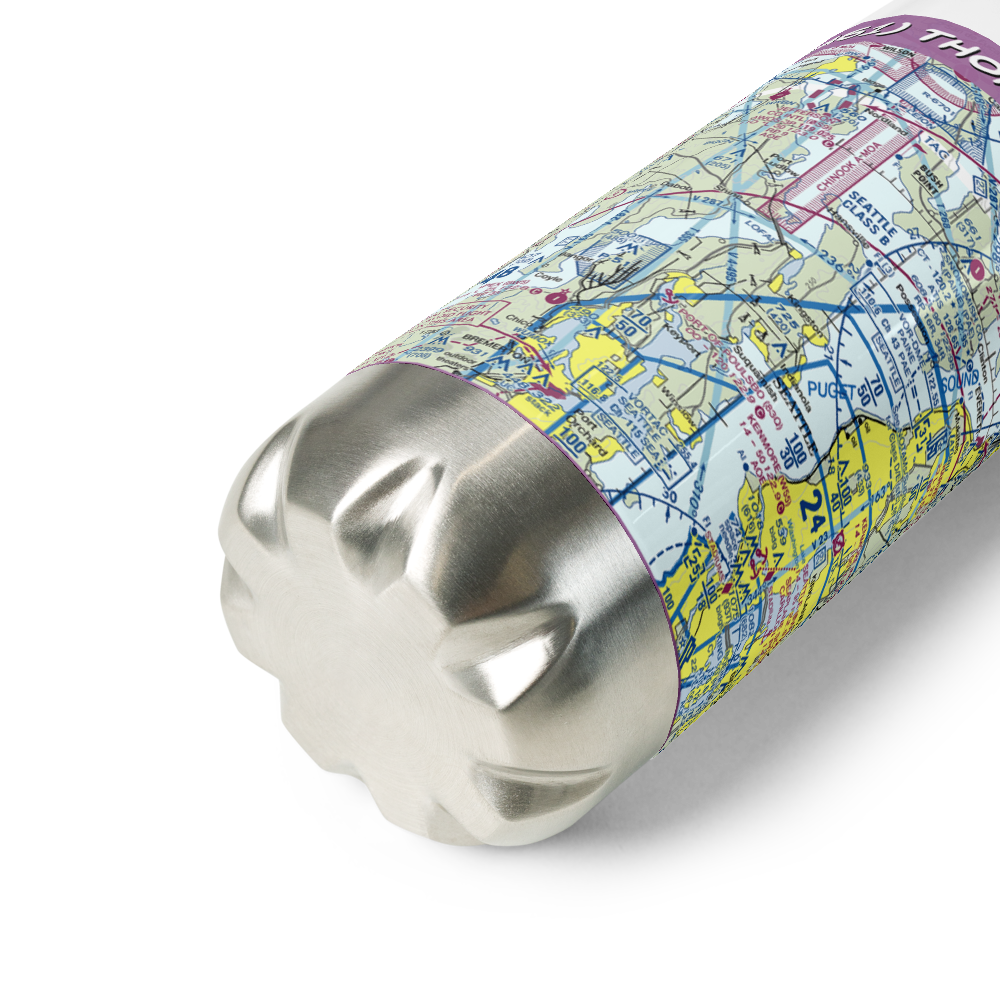 Thompson Airport (WA61) VFR Sectional Water Bottle 