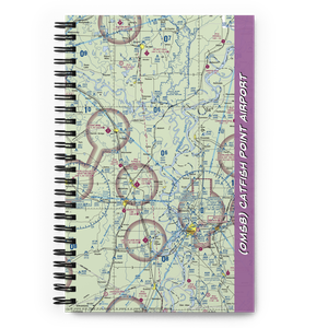 Catfish Point Airport (0MS8) VFR Sectional Notebook
