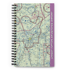 Topton Air Estates Airport (0MS0) VFR Sectional Notebook