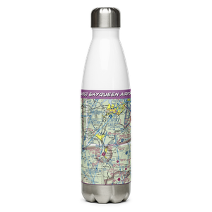 Skyqueen Airport (WA95) VFR Sectional Water Bottle