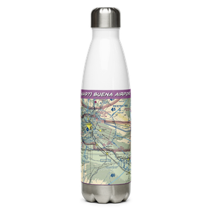 Buena Airport (WA97) VFR Sectional Water Bottle