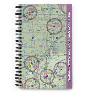 Grindstone Lake Seaplane Base (0MN2) VFR Sectional Notebook