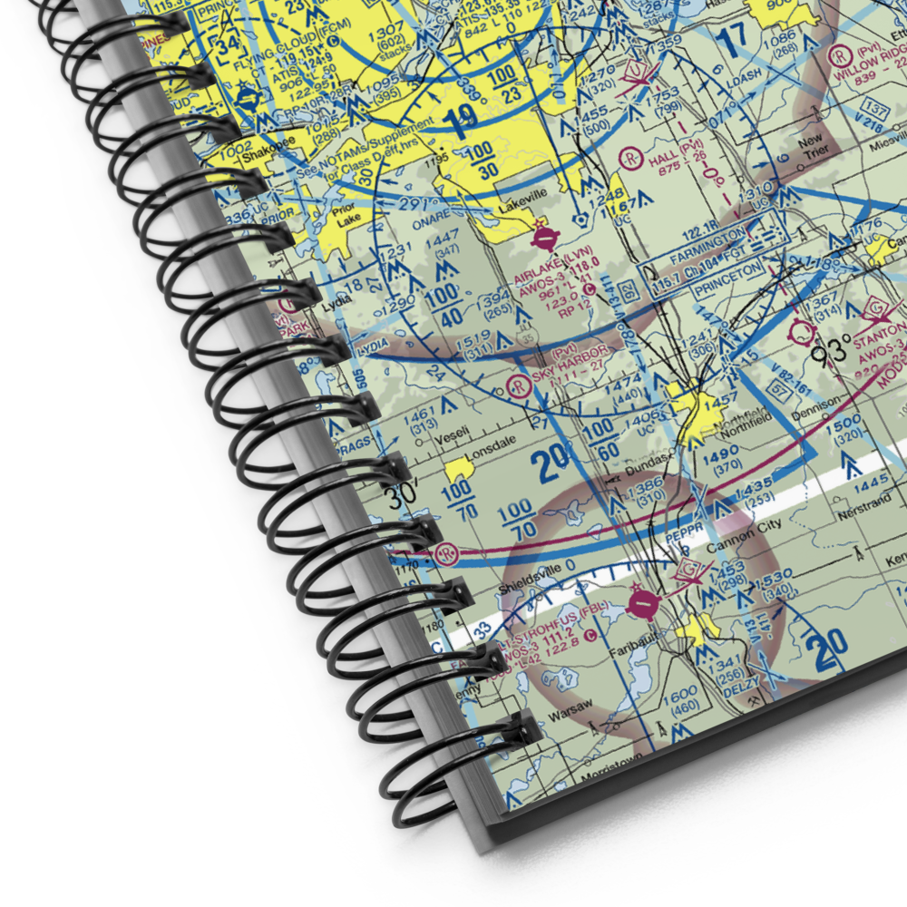 Winner's Landing Seaplane Base (0MN0) VFR Sectional Notebook 
