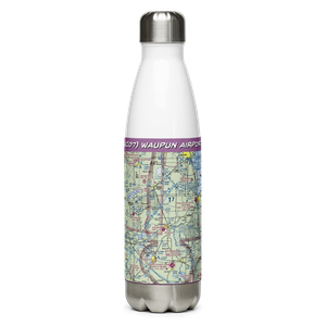 Waupun Airport (WI07) VFR Sectional Water Bottle