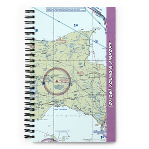 Young's Airport (0MI6) VFR Sectional Notebook