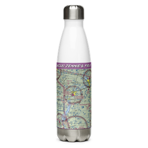 Jennie'S Field (WI13) VFR Sectional Water Bottle