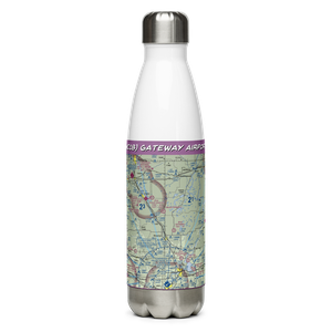 Gateway Airport (WI18) VFR Sectional Water Bottle