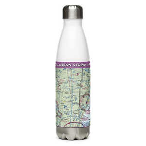Larson Studio Airport (WI20) VFR Sectional Water Bottle
