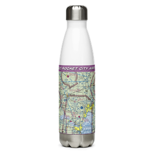 Rocket City Airport (WI22) VFR Sectional Water Bottle