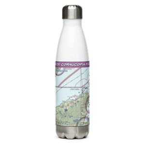 Cornucopia Field (WI23) VFR Sectional Water Bottle