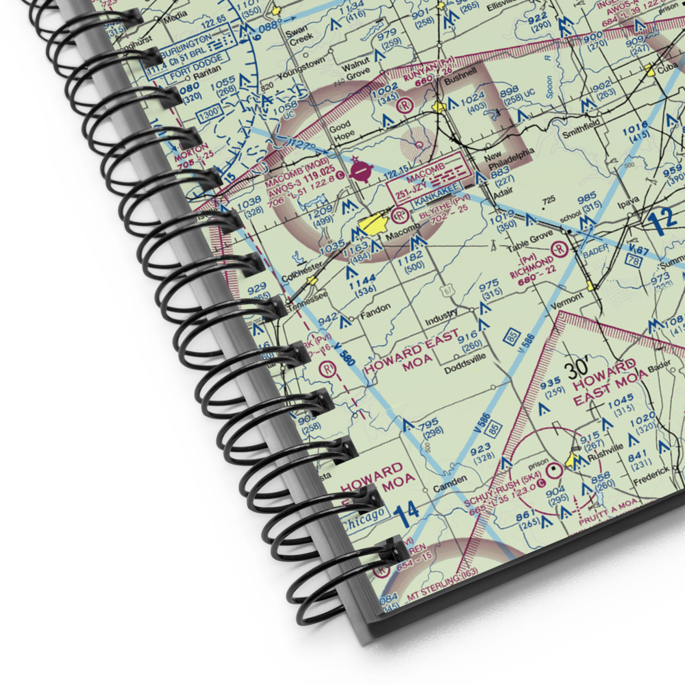 Murk's Strip (0LL2) VFR Sectional Notebook 