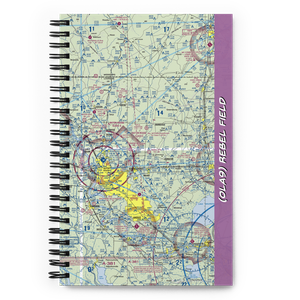 Rebel Field (0LA9) VFR Sectional Notebook