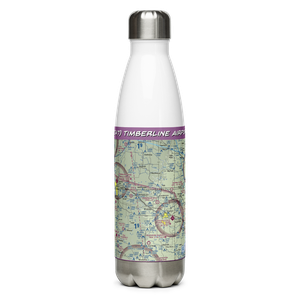Timberline Airport (WI47) VFR Sectional Water Bottle