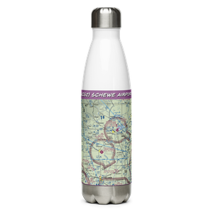 Schewe Airport (WI52) VFR Sectional Water Bottle