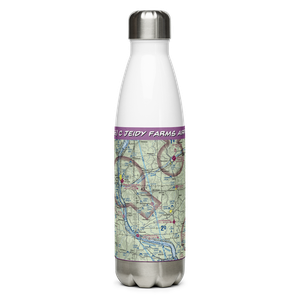 C Jeidy Farms Airport (WI56) VFR Sectional Water Bottle