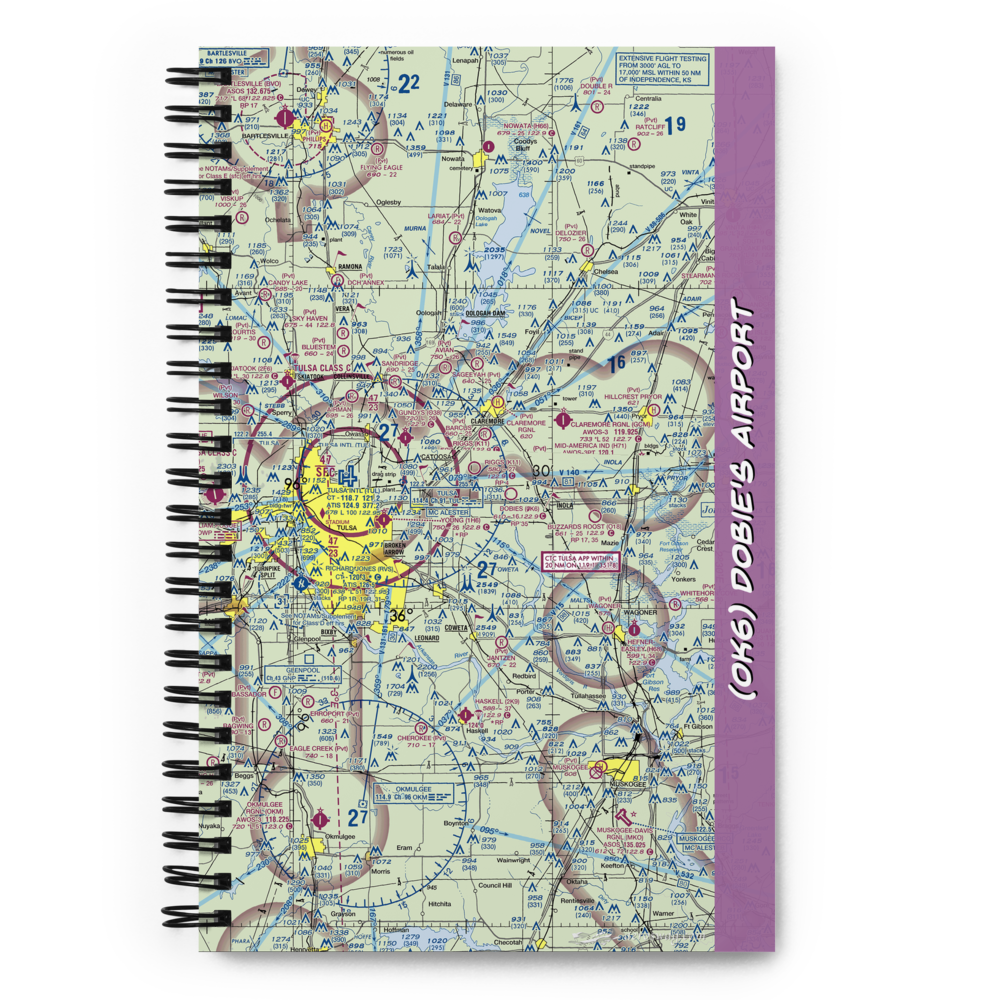 Dobie's Airport (0K6) VFR Sectional Notebook 