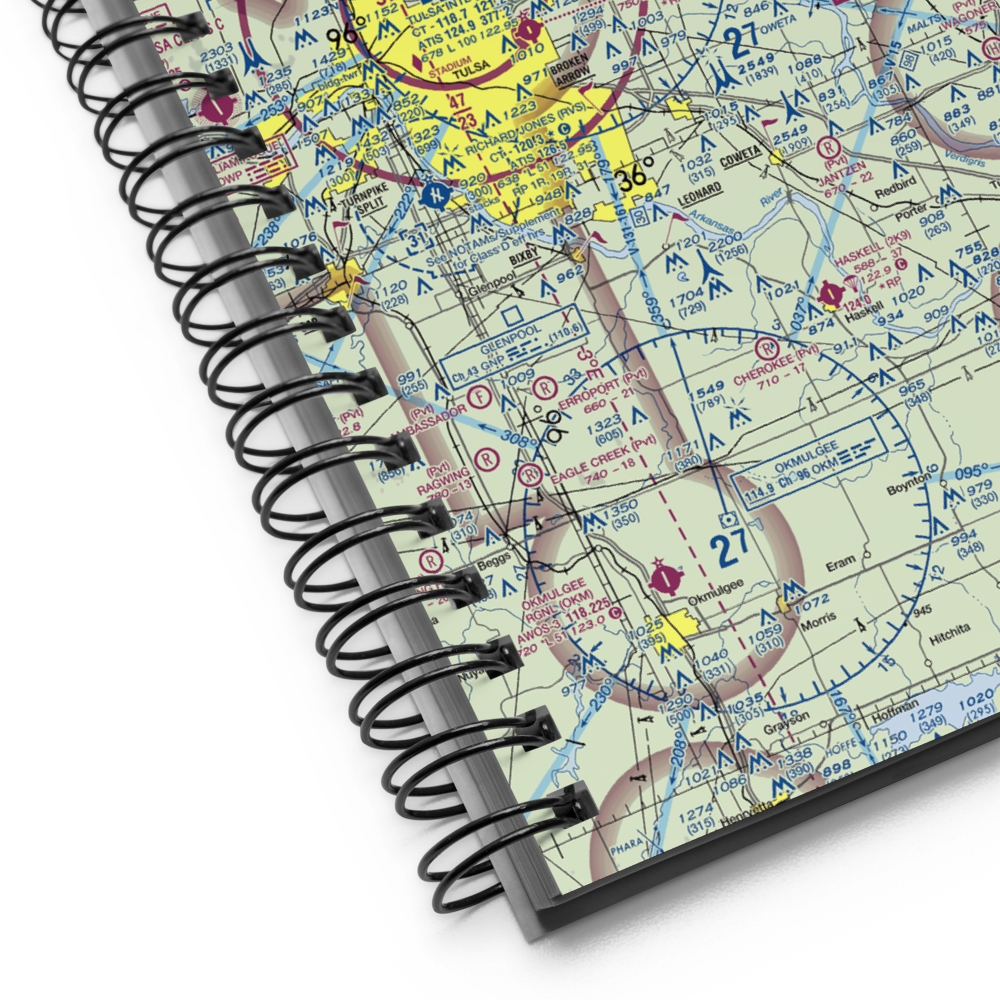 Dobie's Airport (0K6) VFR Sectional Notebook 