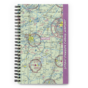 Dawson Farms Airport (0IS4) VFR Sectional Notebook