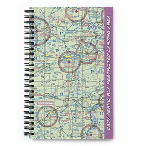 Cady Aerial RLA Restricted Landing Area (0IS3) VFR Sectional Notebook