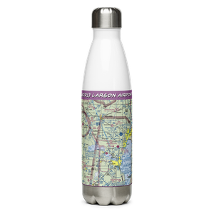 Larson Airport (WI91) VFR Sectional Water Bottle