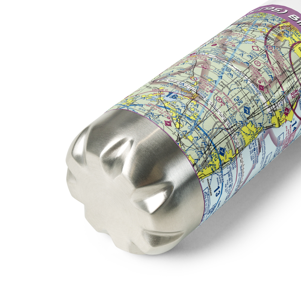 Binzel Airport (WI95) VFR Sectional Water Bottle 