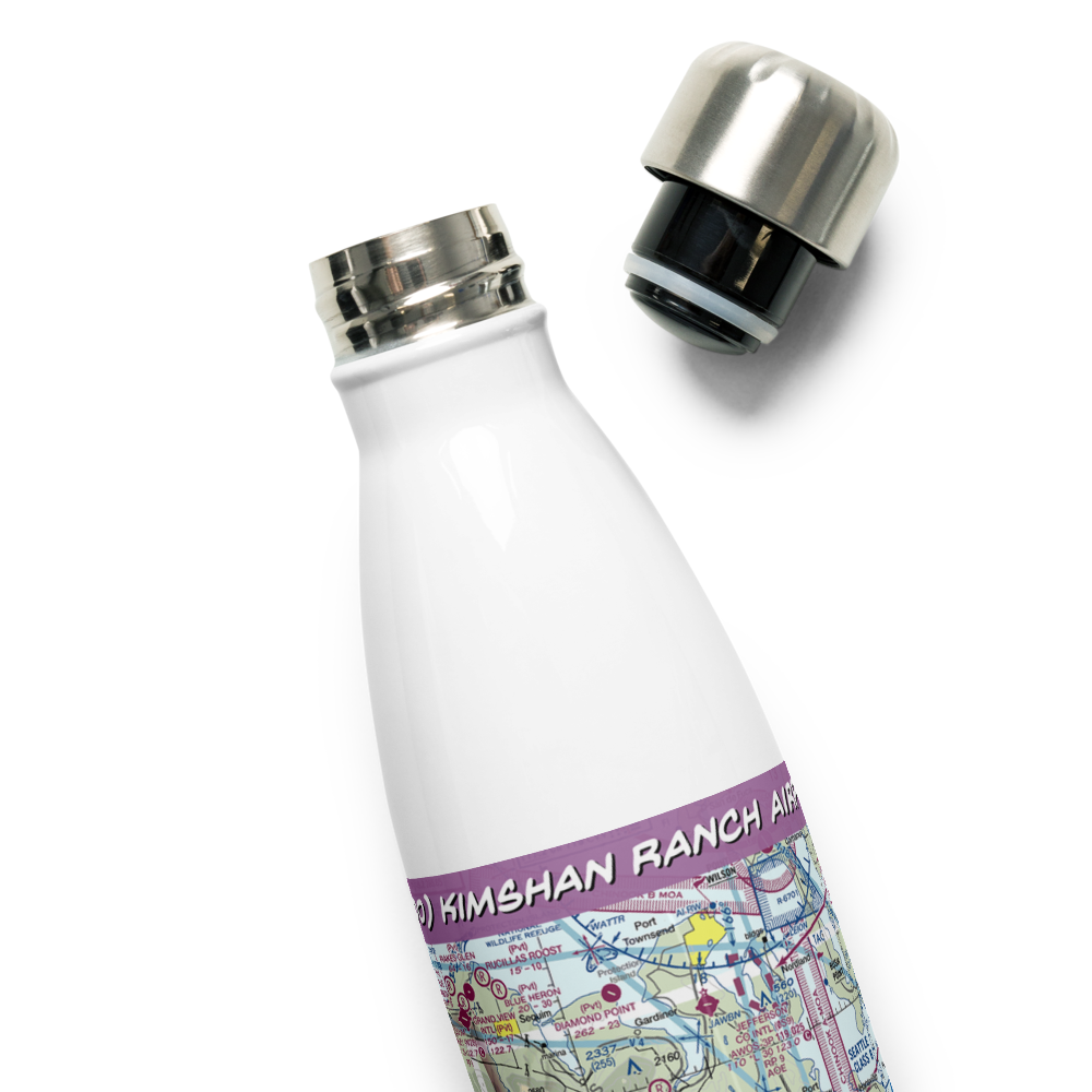 Kimshan Ranch Airport (WN00) VFR Sectional Water Bottle 