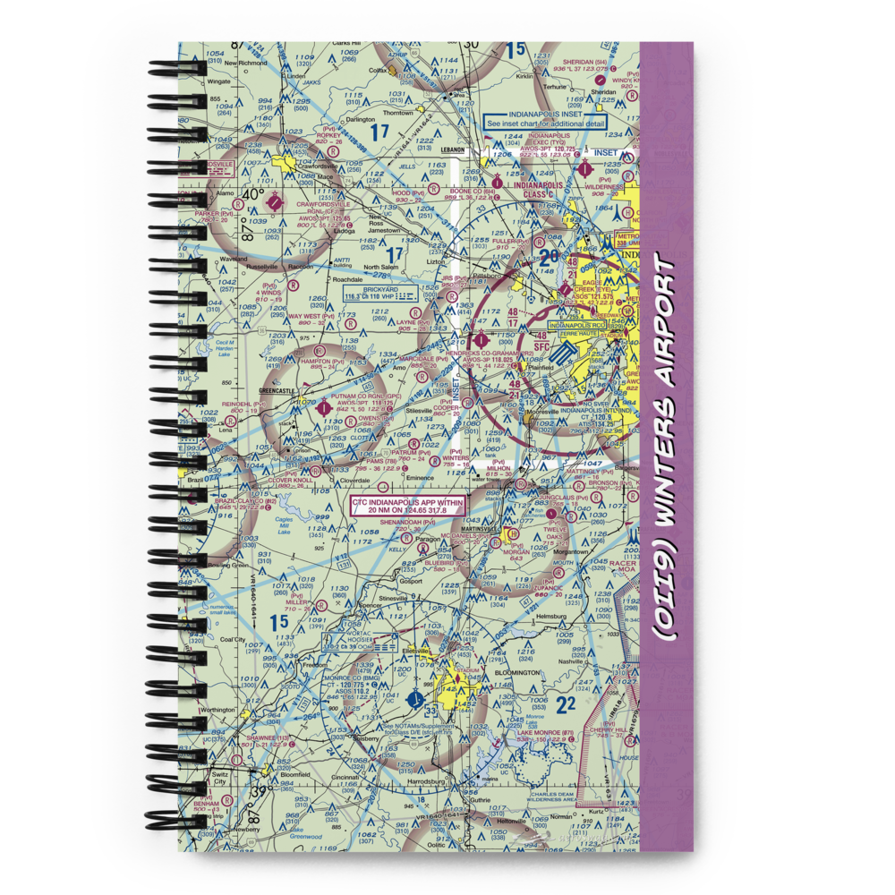 Winters Airport (0II9) VFR Sectional Notebook 