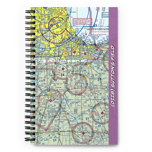 Sutton's Field (0II8) VFR Sectional Notebook