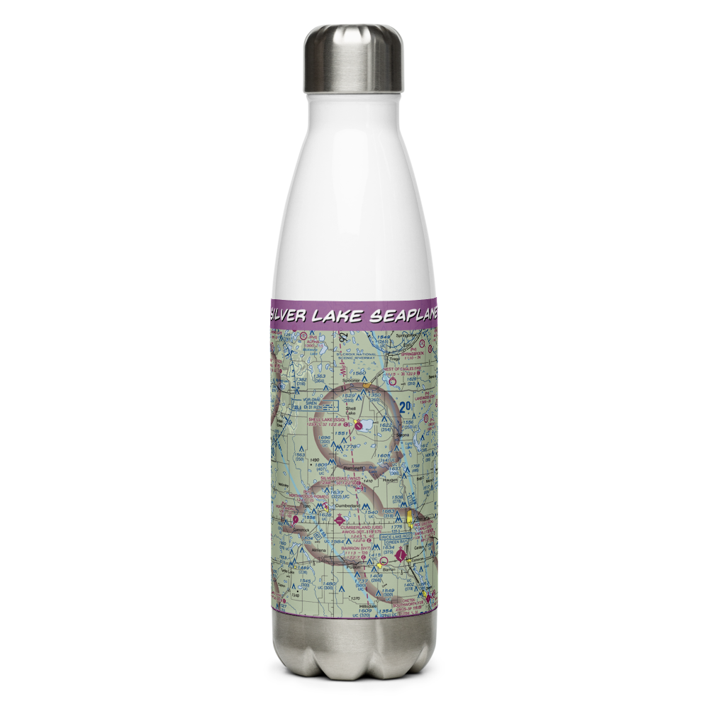 Silver Lake Seaplane Base (WN2) VFR Sectional Water Bottle 