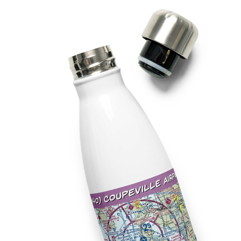 Coupeville Airpark (WN40) VFR Sectional Water Bottle 