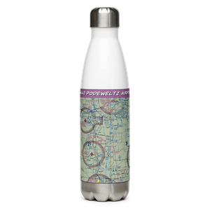 Podeweltz Airport (WN44) VFR Sectional Water Bottle