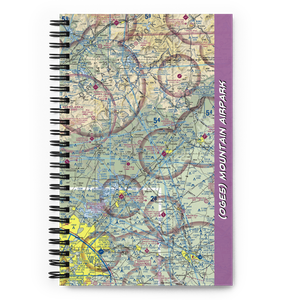 Mountain Airpark (0GE5) VFR Sectional Notebook