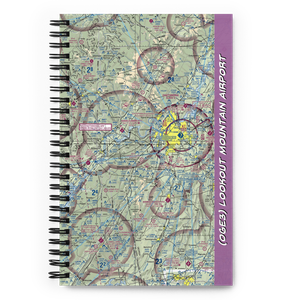 Lookout Mountain Airport (0GE3) VFR Sectional Notebook