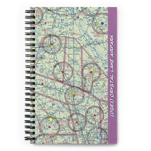 Crystal Lake Airpark (0GE1) VFR Sectional Notebook